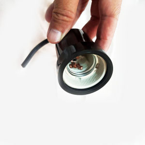 ขาหนีบไฟ ขาหนีบไฟตลาดนัดหัวหมุนได้ แบบมีขั้ว+ขาหนีบในตัว