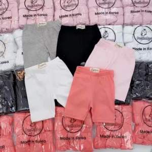 Quần legging lửng bé gái Peekaboo