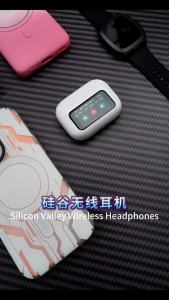 A9-PRO Smart Touch Screen Earbuds HIFI Sound Bluetooth Headset Wireless ANC ENC Noise Reduction Headphones With HD Mic Earphones