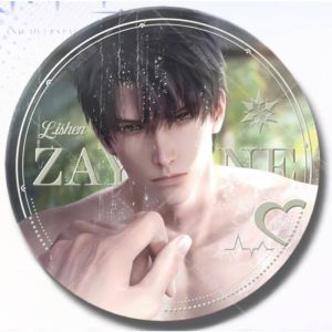 3D Game Cartoon Love and Deepspace Xavier Zayne Rafayel ralayo Shen Xinghui Li Shen Qi Yu 75mm anime badge Brooch Pin Cosplay Badge Accessories For Clothes Backpack Decoration gift