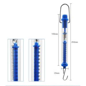5N 10N Neraca Pegas Tubular / Spring Dynamometer / Neraca Pegas Peraga 500g 1Kg