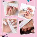 Professional Nail Files, Emery Board Nail File for Natural Nails 100/180/240 Grit Nail Files for Acrylic Nails 12pcs Fine Grit Nail File Manicure Tools Coarse Fingernail Files (180/240 Grit). 