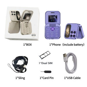 i17 Flip phone Long battery life Keypad phone Dual SIM feature phone FM Radio Cellphone