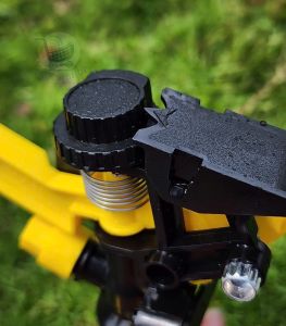 Combo 10 Béc tưới cây chỉnh Góc B-127A 1 hoặc 2 Tia Ren Ngoài 27 Bán Kính Tưới 65-14m