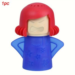 Angry Mama Oven Steam Microwave Cleaner Easily Remover Oil Dirt Fridge Deodorizer For Kitchen Cleaning Tool Useful Household