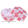GM Isi 50pcs Paper Cup Cake Roti Bulat Motif Kincir Strawberry Laminating Anti Lengket / Cup Cake Anti Minyak Kincir Angin Bulat Lonjong 8cm. 