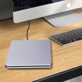 NOLYTH External DVD Drive USB C SuperDrive for, Slot-in CD DVD External Drive for, Portable DVD Burner Player Optical Disc Reader Drives for Laptop PC Computer Windows Desktop. 