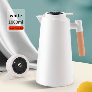 Nordic 1000ml Vacuum Insulated Flask with LED Temperature Display and Leak-Proof Spout