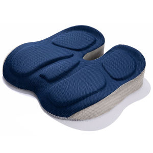 Seat Cushion - Memory Foam Cushion for Office Chair Car Seat - Sciatica & Hip & Coccyx Pain Relief Desk Chair Cushion for Long Sitting Non-Slip