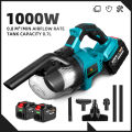 มาถึงใน 3 วัน🚚เครื่องดูดฝุ่นไฟฟ้าทรงพลังพิเศษสำหรับ Makita 18V BL1860B BL1840B เครื่องดูดฝุ่นไฟฟ้าแบบพกพาไร้สายประสิทธิภาพสูง 1,000 วัตต์ ชาร์จไฟได้ สำหรับเครื่องมือทำความสะอาดกลางแจ้งและในครัวเรือน. 