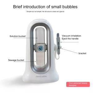 Oxygen Jet Facial Machine Hydro Skin Rejuvenation Deep Cleaning Device for Home Use