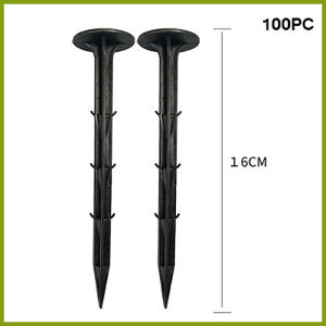 ส่วนลดสุดคุ้ม✨ หมุดยึดผ้าคลุมวัชพืช แพคละ ประมาณ 100/50 หมุดปักผ้าคลุมดิน เหล็กเสียบ เหล็กปักดิน หมุดปักดิน สมอปักดิน ลิ่มปักดิน ขนาด 6 นิ