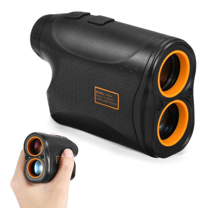 Hawkray Golf Rangefinder 700Yards Laser Range Finder With Slope - USB Rechargeable - Flag Acquisition - 6X Magnification | Buy Now With Express International Delivery - View #8