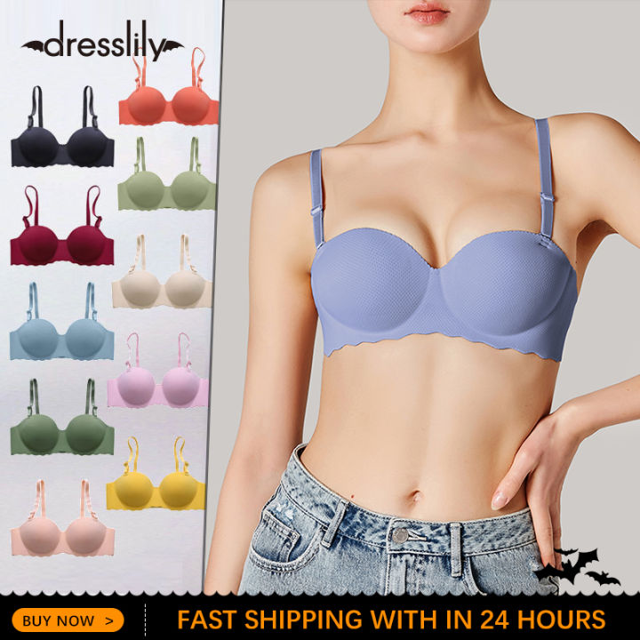 DressLily New Bra 2023 Japanese and Korean Style No Steel Ring Seamless  Sexy Underwear Push Up Breathable Comfortable Original Design Posture Bras  On Sale