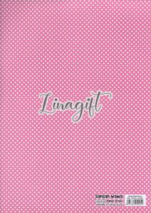 ( 5 Lembar ) POLKADOT SANWA - KERTAS KADO ONDE - GIFT WRAP PAPER SANSAN WAWA TRIANGLE / SEGITIGA