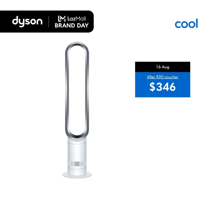 Dyson Cool ™ Tower Fan AM07 (White/Silver) Remote Control