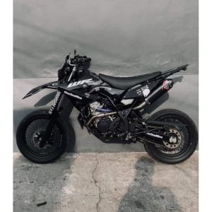 Decal/Stiker wr155/klx bf/crf150L-DTracker/Gordon full body(Bisa ganti warna+nama+no)