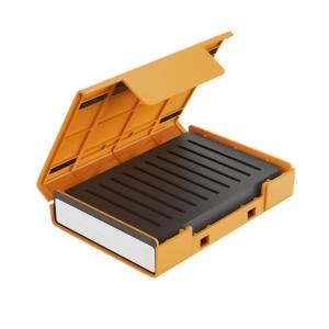 เคสใส่ของฮาร์ดไดรฟ์ที่มีประสิทธิภาพสำหรับกล่องใส่ของ HDDs 2.5นิ้ว/3.5นิ้วสำหรับ10ชิ้น M.2 SSDs สำหรับชุดของใช้ประจำวันสำหรับไปเที่ยว