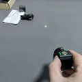 BLO-044 Mini 500 Lumens Red/Green/Blue Beam and LED Combo Light with Strobe Compact Flashlight for 20-21mm Picatinny Rail. 