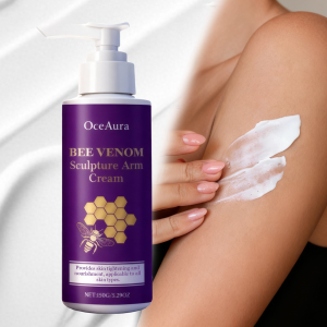 hot Bee Venom Arm Firming Cream Tightening Moisturizer for Loose Skin Anti-Aging Hydrating Cream with Royal Jelly Winter Body Care