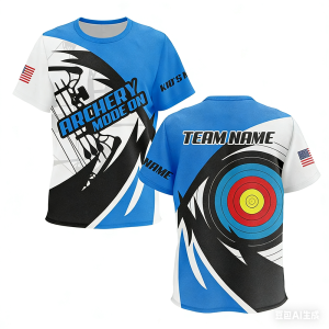 [Local Stock] VCC Funny 3D Print Custom Name Archery Mens T-shirts Fashion Archery Club Personalized Player T Shirt Casual Short Sleeve Loose Top