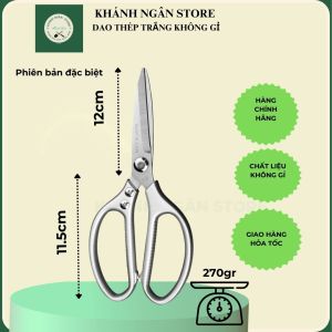 ✂️ KÉO ĐA NĂNG SIÊU BÉN – KÉO NHÀ BẾP NỘI ĐỊA NHẬT CHẤT LIỆU SK5 CAO CẤP | KHÁNH NGÂN STORE