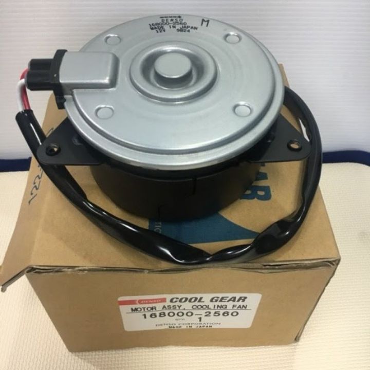 RADIATOR FAN MOTOR DENSO 1680002560 TOYOTA ALTIS 2.0 ZRE173 Lazada