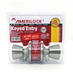 COD AMERILOCK DOOR KNOB AL587SS/AL588SS/AL 588AB DOOR LOCKFast Shipping