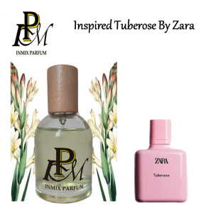 Parfum Branded Inspired By Zara Tuberose Eau De Parfume Premium Wanita Tahan Lama Travel Size Botol Kaca 5ml 10ml 30ml 50ml 100ml