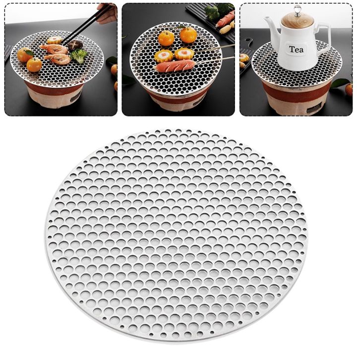 【HOMESTYLISH】 304 Stainless Steel Grill Net Bacon Grill Tool Grill Mesh