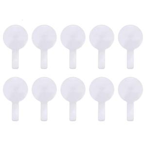 10Pcs Answer Paddles Handheld Double Sided Paddles Small Whiteboards Erasable Paper Sign Auction Paddles for Classroom