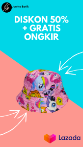 Topi Bucket Motif Karakter Kartun Untuk Anak Laki-Laki & Perempuan - Bisa Bayar Di Tempat