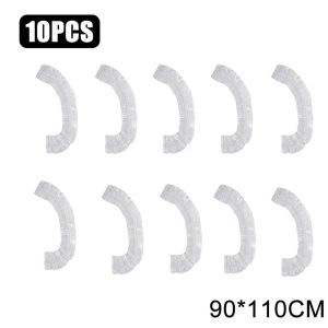 JOMEY 10Pcs Large Electrical Appliances Cover Dust-Proof Transparent Disposable Plastic Wrap All-Purpose Anti roach Furniture Plastic Cover for Electric Cooker
