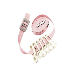 GEMMA Windproof Outdoor Clothesline with 6 Clips Adjustable Non-Slip Travel Laundry Drying Line Easy To Use Multifunctional Portable Storage Lanyard Business Trip