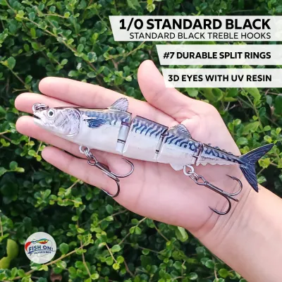 15cm/30g 4-Sections Fishing Rapala/Lure Jointed Lifelike Hard Bait for Trolling Subid Pamingwit ng Mamsa Tangige Tuna