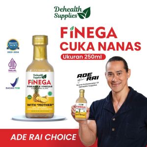Cuka Nanas Finega With Mother Turunkan Kadar Gula Darah Kolesterol