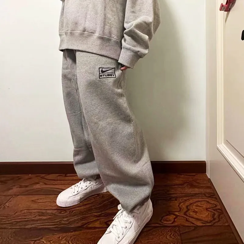 Nike x stussy online grey sweatpants