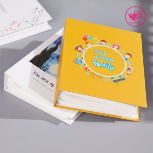 Album ảnh 9x12 chứa 200 ảnh bìa giấy cứng mẫu bìa siêu xinh sẵn hàng tại Tú Vy Studio