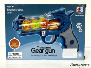 🔫ELECTRIC ROTATION SPECIAL-SHAPED GEAR TRANSPARENT TOY WITH MUSIC AND LIGHT🔫 GNK54083