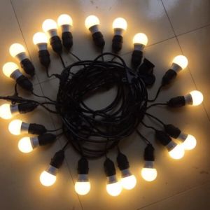 Dây led đúc trang trí ngoài trời sân vườn quán xá