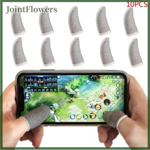 JointFlowers 10Pcs Mobile Game Sweat-proof Fingers Gloves Touch Screen Thumbs Finger Sleeve
