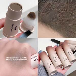 Hairline Filling Pen Easy To Carry Waterproof Hairline Stick Modifying Hairline Hair Root Cover Natural Sweatproof Hairline Concealer Mud Grooming Tools