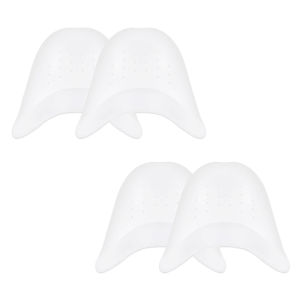 4 Pcs Toe Covers Toe Protectors for Women Silicone Toe Pouches Gel Pads Pointe Shoes Protectors