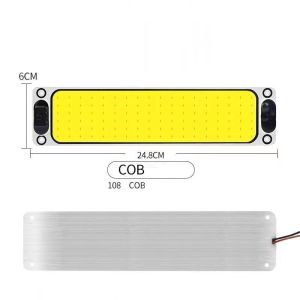 Đèn chiếu sáng LED xe hơi 108 bóng