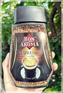 Bon 100g x 1 ขวด..Bon Aroma กาแฟสำเร็จรูป Espresso ชนิดฟรีซดราย 100g Bon Aroma กาแฟบอน บอนอโรม่า เอสเพรสโซ่