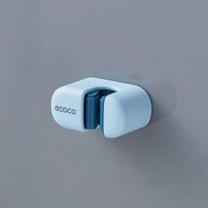 Broom Mop Holder Wall Mounted Stand Mop Hanger Organizers Paste Holder Hook Home Bathroom Kitchen Toilet Tools Punch-free Wall Hook Non Slip Mop Clip