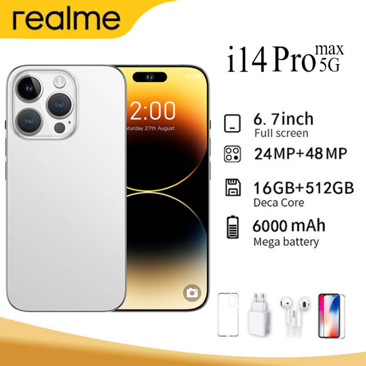 realme i14 pro max original [12GB RAM + 512GB ROM] Android Smartphone