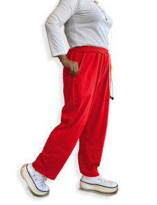 celana panjang wanita | celana santai | baggy pants | celana joging bahan katun kombed 24s