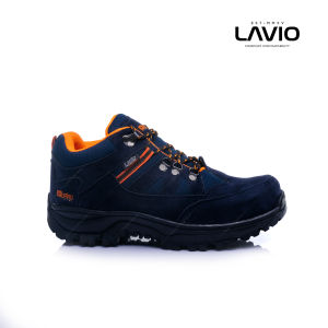 Lavio Bandung Footwear Sepatu safety pria proyek keren buat gaya ujung besi Lavio Geneva Low