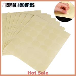 [A Peassion]💖[HOT SALE]🎈🎈 1000 15MM clear round sticker round transparent labels circle PVC Sealing labels